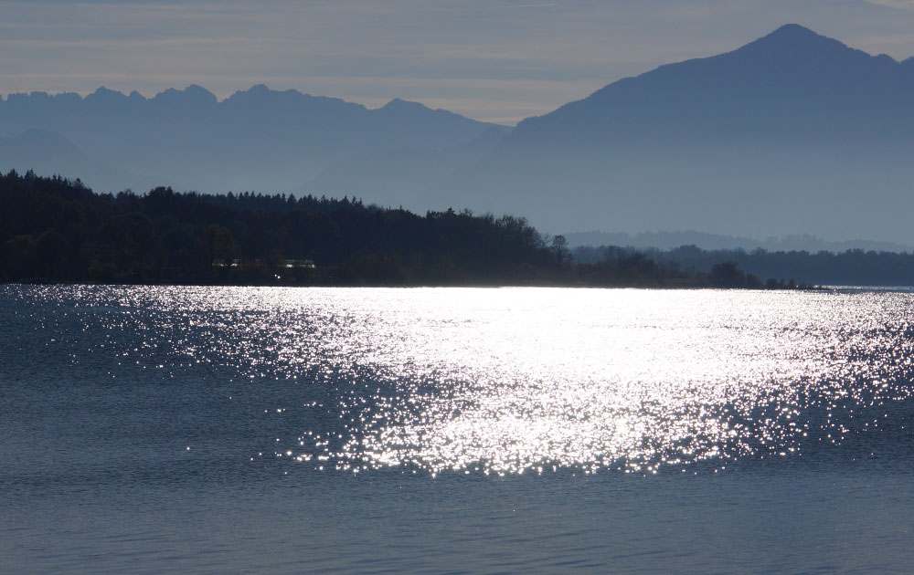 Abendstimmung am Chiemsee